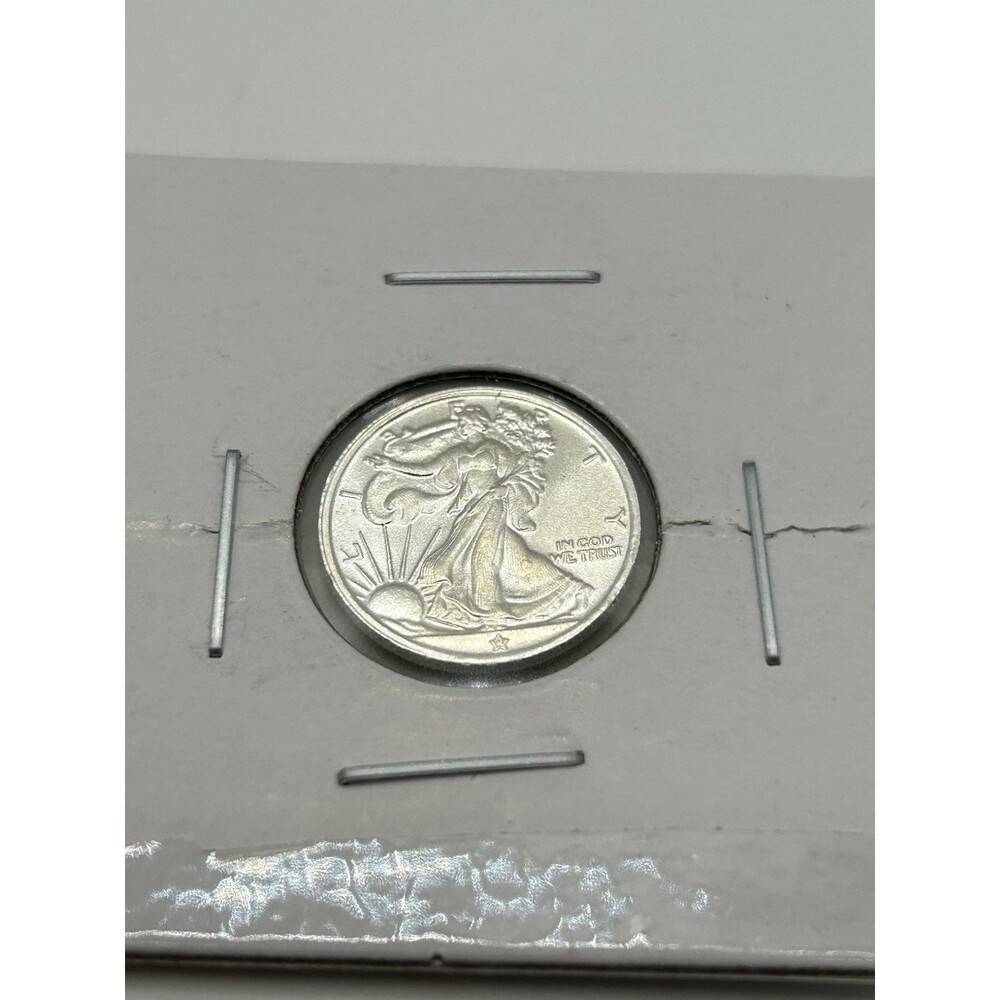 1/10 ounce Silver walking liberty Round .999 FINE